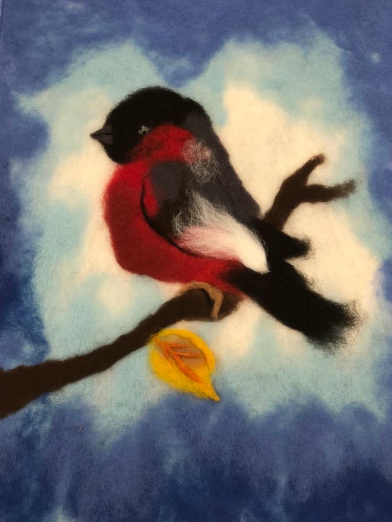 Мастер-класс: картины из шерсти (без иголок и сложностей)